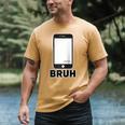 Texted First Bruh Seen Message Valentine's Day Humor Raglan Baseball Tee Men's Comfort Colors T-Shirt Mustard Texted First Bruh Seen Message Valentine's Day Humor Raglan Baseball Tee Men's Comfort Colors T-Shirt Mustard