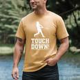 Touchdown Baseball Football Sports Men's Comfort Colors T-Shirt Mustard Touchdown Baseball Football Sports Men's Comfort Colors T-Shirt Mustard