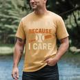 I Yell Because I Care Baseball Dad Coach Father's Day Men's Comfort Colors T-Shirt Mustard I Yell Because I Care Baseball Dad Coach Father's Day Men's Comfort Colors T-Shirt Mustard