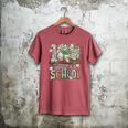 100 Days Of School Baseball Camo Men Boy Kid Men's Comfort Colors T-Shirt Crimson