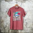100 Days Of School Baseball Drip Ice Cream Boys Kids Men's Comfort Colors T-Shirt Crimson