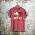 100 Days Of School Baseball Player Sports Game Teacher Kid Men's Comfort Colors T-Shirt Crimson