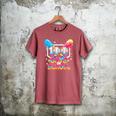 100 Days Of School Ice Cream Baseball Player For Kids Boys Men's Comfort Colors T-Shirt Crimson