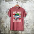 100 Days Smarter Baseball 100 Days Of School Boy Girl Kid Men's Comfort Colors T-Shirt Crimson 100 Days Smarter Baseball 100 Days Of School Boy Girl Kid Men's Comfort Colors T-Shirt Crimson