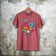 I Was 6 Now Im 7 Ice Cream Drip Baseball For Men Women Kids Men's Comfort Colors T-Shirt Crimson