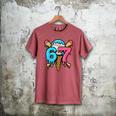 67 Baseball Ice Cream Drip Player Men's Comfort Colors T-Shirt Crimson