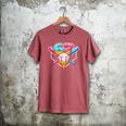67 Ice Cream Drip Baseball Meme Six Seven Gen Alpha Slang Men's Comfort Colors T-Shirt Crimson