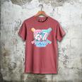 67th Birthday Squad Baseball Ice Cream Drip Birthday Squad Men's Comfort Colors T-Shirt Crimson