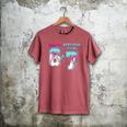 6th Birthday Now I'm 6 Next Year I'Ll Be 7 Baseball Drip 67 Men's Comfort Colors T-Shirt Crimson
