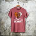 Ball Grampy Basketball Football Baseball Player Men's Comfort Colors T-Shirt Crimson Ball Grampy Basketball Football Baseball Player Men's Comfort Colors T-Shirt Crimson