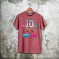 Baseball 10 Year Old Ice Cream Drip 10th Bday Double Digits Men's Comfort Colors T-Shirt Crimson Baseball 10 Year Old Ice Cream Drip 10th Bday Double Digits Men's Comfort Colors T-Shirt Crimson