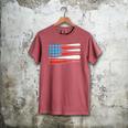 Baseball American Flag Patriotic USA Pride Men's Comfort Colors T-Shirt Crimson Baseball American Flag Patriotic USA Pride Men's Comfort Colors T-Shirt Crimson