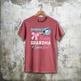 Baseball Or Bows Your Grandma Loves You Gender Reveal Men's Comfort Colors T-Shirt Crimson Baseball Or Bows Your Grandma Loves You Gender Reveal Men's Comfort Colors T-Shirt Crimson