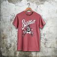Baseball Catcher Gear Home Plate Premium Tri-Blend Men's Comfort Colors T-Shirt Crimson Baseball Catcher Gear Home Plate Premium Tri-Blend Men's Comfort Colors T-Shirt Crimson