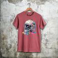 Baseball Catcher Mask Ice Cream Dripping Baseball Boys Men's Comfort Colors T-Shirt Crimson Baseball Catcher Mask Ice Cream Dripping Baseball Boys Men's Comfort Colors T-Shirt Crimson