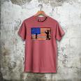 Baseball Coach Baseball Dad American Flag Men's Comfort Colors T-Shirt Crimson Baseball Coach Baseball Dad American Flag Men's Comfort Colors T-Shirt Crimson