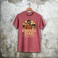 Baseball Dad – Always In The Stands Always Loud Retro Men's Comfort Colors T-Shirt Crimson