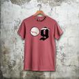 Baseball Dad Coach Old Head OG Old School Baller White Men's Comfort Colors T-Shirt Crimson Baseball Dad Coach Old Head OG Old School Baller White Men's Comfort Colors T-Shirt Crimson
