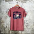 Baseball Dad Daddy Papa Men's Comfort Colors T-Shirt Crimson Baseball Dad Daddy Papa Men's Comfort Colors T-Shirt Crimson