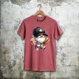 Baseball Dad Gnome Grandpa For Men Baseball Hot Dog Men's Comfort Colors T-Shirt Crimson Baseball Dad Gnome Grandpa For Men Baseball Hot Dog Men's Comfort Colors T-Shirt Crimson