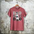 Baseball Dad Goose Sports Lover Father's Day Tee Men's Comfort Colors T-Shirt Crimson
