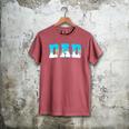 Baseball Dad Ice Cream Drip Happy Fathers Day Men's Comfort Colors T-Shirt Crimson Baseball Dad Ice Cream Drip Happy Fathers Day Men's Comfort Colors T-Shirt Crimson