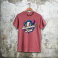 Baseball Dad Kids Birthday Baseball Drip Ice Cream Family Men's Comfort Colors T-Shirt Crimson Baseball Dad Kids Birthday Baseball Drip Ice Cream Family Men's Comfort Colors T-Shirt Crimson
