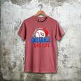Baseball Dad Life Happy Fathers Day Dad Daddy Baseball Lover Men's Comfort Colors T-Shirt Crimson Baseball Dad Life Happy Fathers Day Dad Daddy Baseball Lover Men's Comfort Colors T-Shirt Crimson