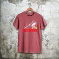 Baseball Dad Baseball Pop Art Baseball Sport Team Men's Comfort Colors T-Shirt Crimson Baseball Dad Baseball Pop Art Baseball Sport Team Men's Comfort Colors T-Shirt Crimson