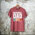 Baseball Dad Proud Little Slugger Father Humor Men's Comfort Colors T-Shirt Crimson Baseball Dad Proud Little Slugger Father Humor Men's Comfort Colors T-Shirt Crimson