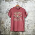 Baseball Dad Regular Dad Only Cooler Father's Day Baseball Men's Comfort Colors T-Shirt Crimson Baseball Dad Regular Dad Only Cooler Father's Day Baseball Men's Comfort Colors T-Shirt Crimson