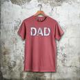 Baseball Dad Shirt For Father's Day Dads Of Baseball Players Men's Comfort Colors T-Shirt Crimson