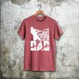 Baseball Dad Shirt Baseball Dad Fathers Day Men's Comfort Colors T-Shirt Crimson
