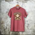 Baseball Dad Sports With Bats And Ball Graphic Premium Men's Comfort Colors T-Shirt Crimson