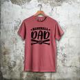 Baseball Dad Baseball Sports Men's Comfort Colors T-Shirt Crimson Baseball Dad Baseball Sports Men's Comfort Colors T-Shirt Crimson