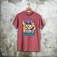 Baseball Dad Squad Fox On The Bat Men's Comfort Colors T-Shirt Crimson Baseball Dad Squad Fox On The Bat Men's Comfort Colors T-Shirt Crimson