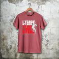 Baseball Dad Teach Kids Hit And Steal Softball Game Men's Comfort Colors T-Shirt Crimson