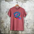 Baseball Drip Ice Cream 67 Lifestyle 101 Men's Comfort Colors T-Shirt Crimson Baseball Drip Ice Cream 67 Lifestyle 101 Men's Comfort Colors T-Shirt Crimson