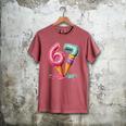 Baseball Drip Ice Cream 67 Men's Comfort Colors T-Shirt Crimson Baseball Drip Ice Cream 67 Men's Comfort Colors T-Shirt Crimson