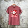 Baseball Drip Ice Cream Boys Kids Youth Valentines Men's Comfort Colors T-Shirt Crimson