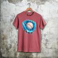 Baseball Drip Ice Cream Glove With Sprinkles Ball Boys Youth Men's Comfort Colors T-Shirt Crimson