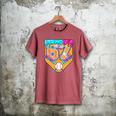 Baseball Drip Number 67 Ice Cream Home Plate Drip Men's Comfort Colors T-Shirt Crimson