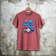 Baseball Ice Cream Drip 100 Days Of School Student Teacher Men's Comfort Colors T-Shirt Crimson