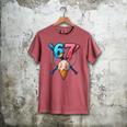 Baseball Ice Cream Drip 67 Six Seven Gen Alpha Slang Meme Men's Comfort Colors T-Shirt Crimson Baseball Ice Cream Drip 67 Six Seven Gen Alpha Slang Meme Men's Comfort Colors T-Shirt Crimson