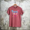 Baseball Ice Cream Drip Number 67 Player 67th Birthday Men's Comfort Colors T-Shirt Crimson Baseball Ice Cream Drip Number 67 Player 67th Birthday Men's Comfort Colors T-Shirt Crimson
