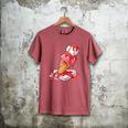 Baseball Ice Cream Drip Youth Strawberry Baseball Red Men's Comfort Colors T-Shirt Crimson