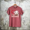 Baseball Nona Family Matching Cute Baseball Lover Men's Comfort Colors T-Shirt Crimson
