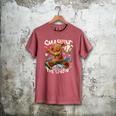 Baseball Player Christmas Gingerbread Smashing Through Snow Men's Comfort Colors T-Shirt Crimson Baseball Player Christmas Gingerbread Smashing Through Snow Men's Comfort Colors T-Shirt Crimson