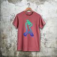 Baseball Player Graphic Men's Comfort Colors T-Shirt Crimson