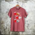 Basketball Baseball Soccer Christmas Ho Ho Ho Santa Xmas Men's Comfort Colors T-Shirt Crimson Basketball Baseball Soccer Christmas Ho Ho Ho Santa Xmas Men's Comfort Colors T-Shirt Crimson